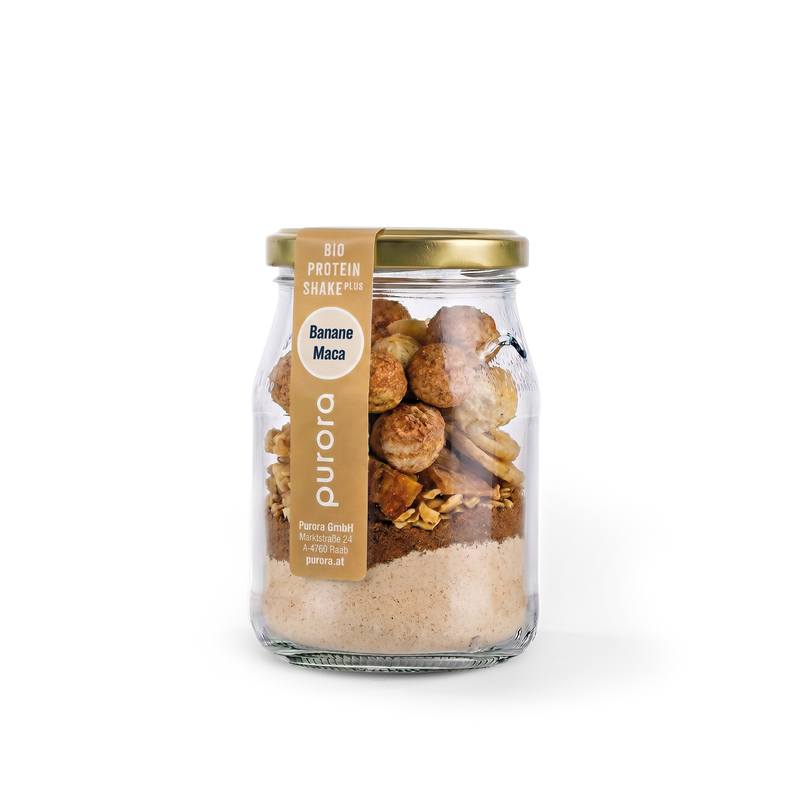 PROTEIN SHAKE PLUS - Banane, Schoko, Maca