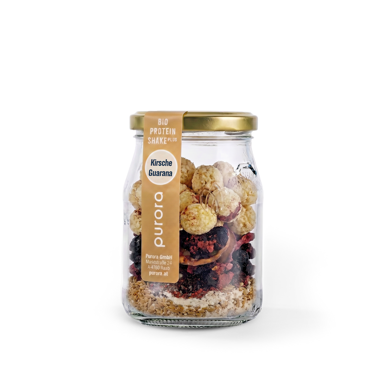 PROTEIN SHAKE PLUS - Kirsche, Chia, Guarana