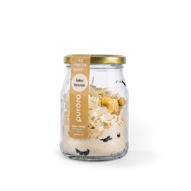 PROTEIN SHAKE PLUS - Kokos, Cashew, Hericium