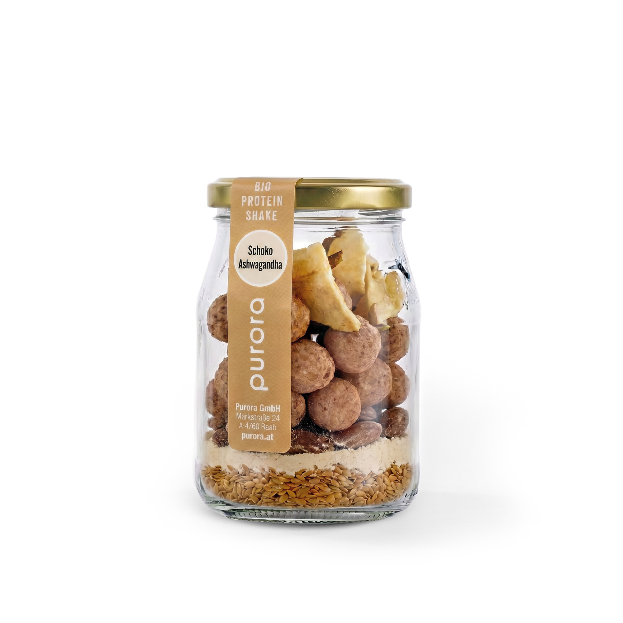 PROTEIN SHAKE PLUS - Schoko, Birne, Ashwagandha