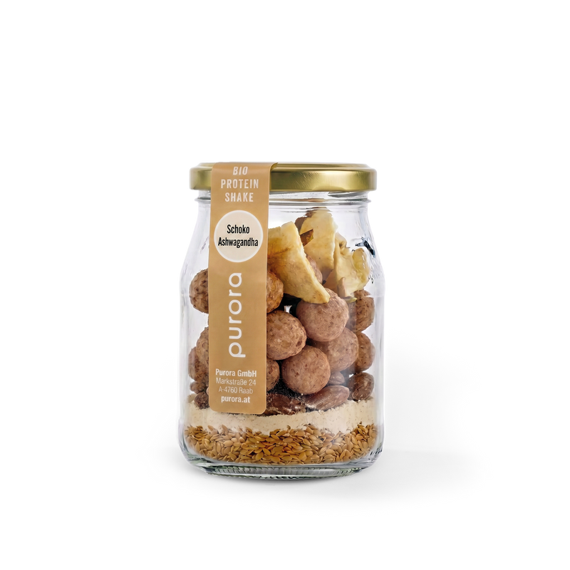 PROTEIN SHAKE PLUS - Schoko, Birne, Ashwagandha