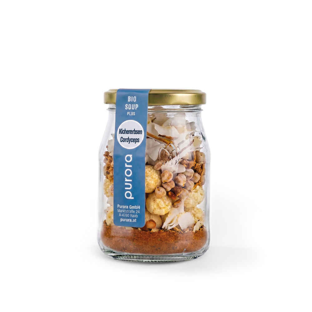  SOUP PLUS - Kichererbsen, Curry, Cordyceps