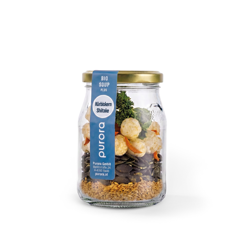 SOUP PLUS - Kürbiskern, Orange, Shiitake
