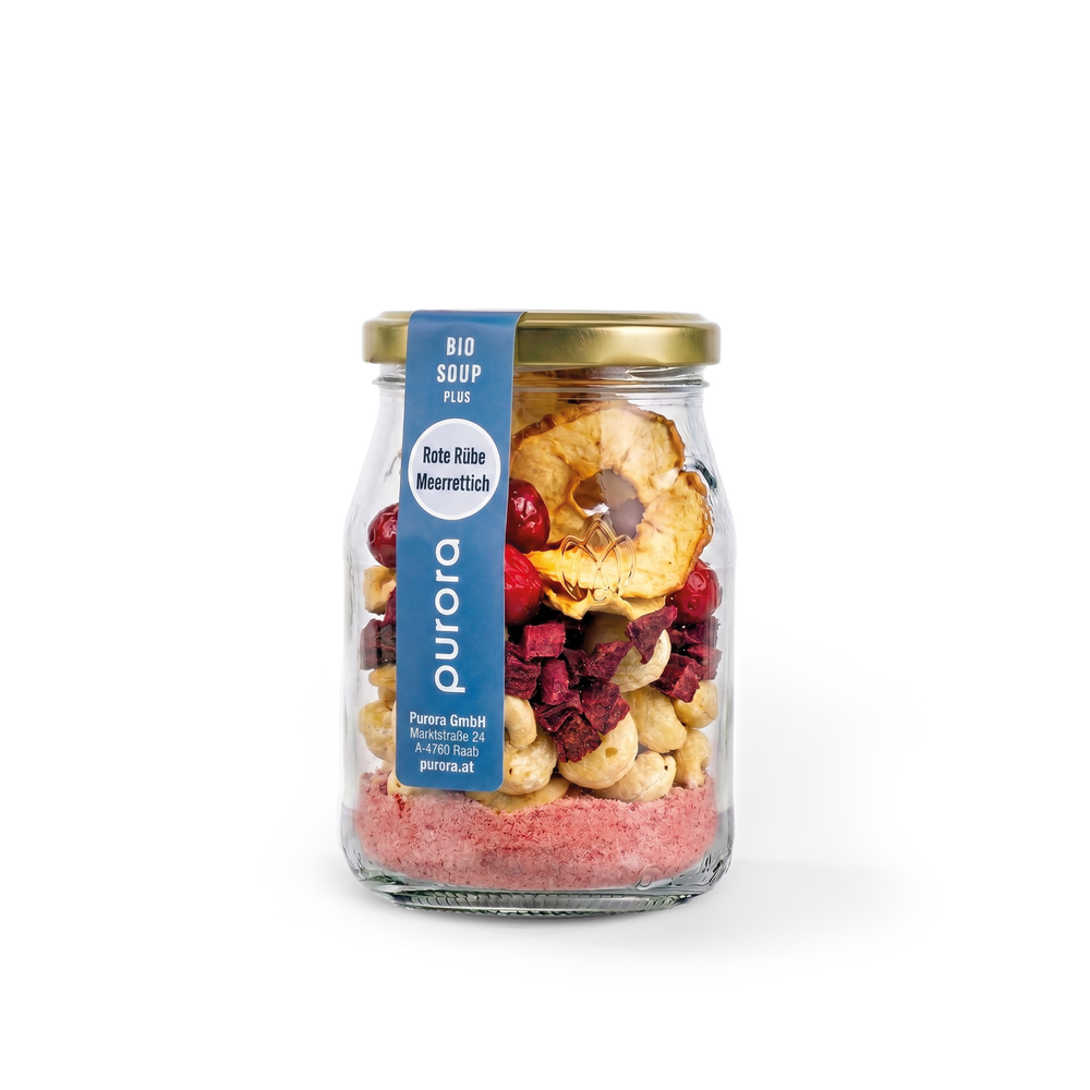  SOUP PLUS - Rote Rübe, Apfel, Meerrettich