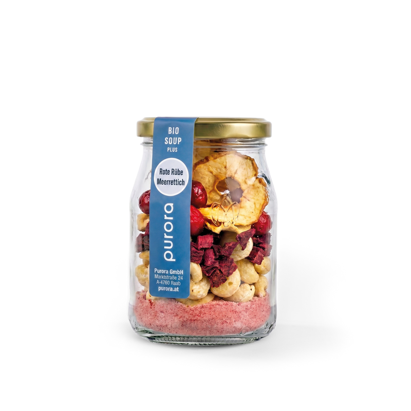 SOUP PLUS - Rote Rübe, Apfel, Meerrettich