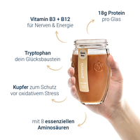 PROTEIN SHAKE PLUS - Banane, Schoko, Maca