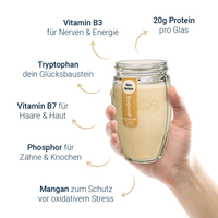 PROTEIN SHAKE PLUS - Kokos, Cashew, Hericium