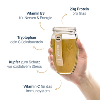 PROTEIN SHAKE PLUS - Mango, Guarana, Weizengras