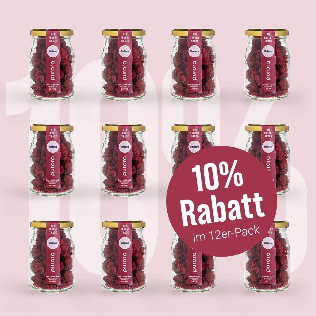 FRUCHT SNACK - Himbeere handselektiert