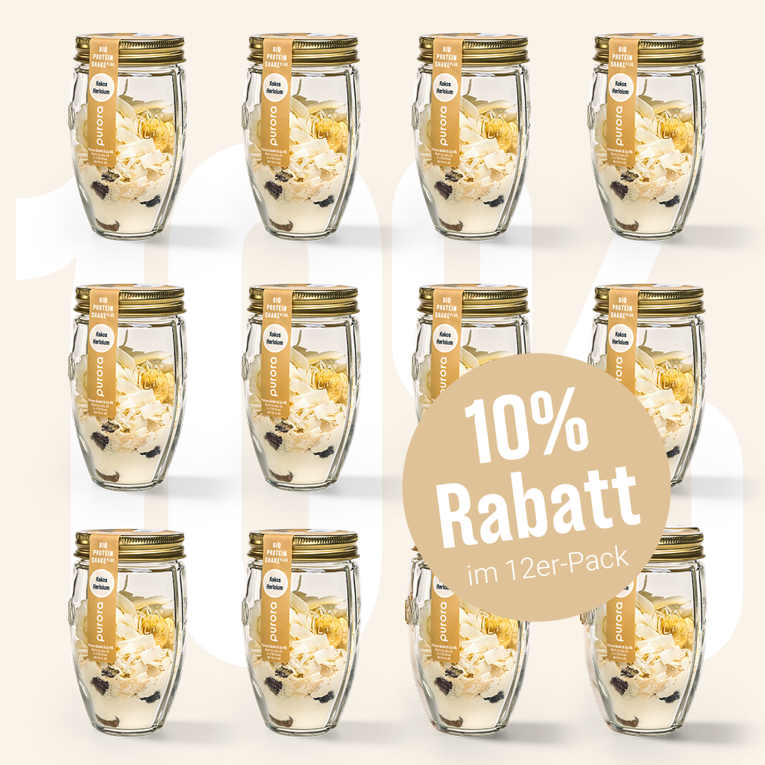 PROTEIN SHAKE PLUS - Kokos, Cashew, Hericium