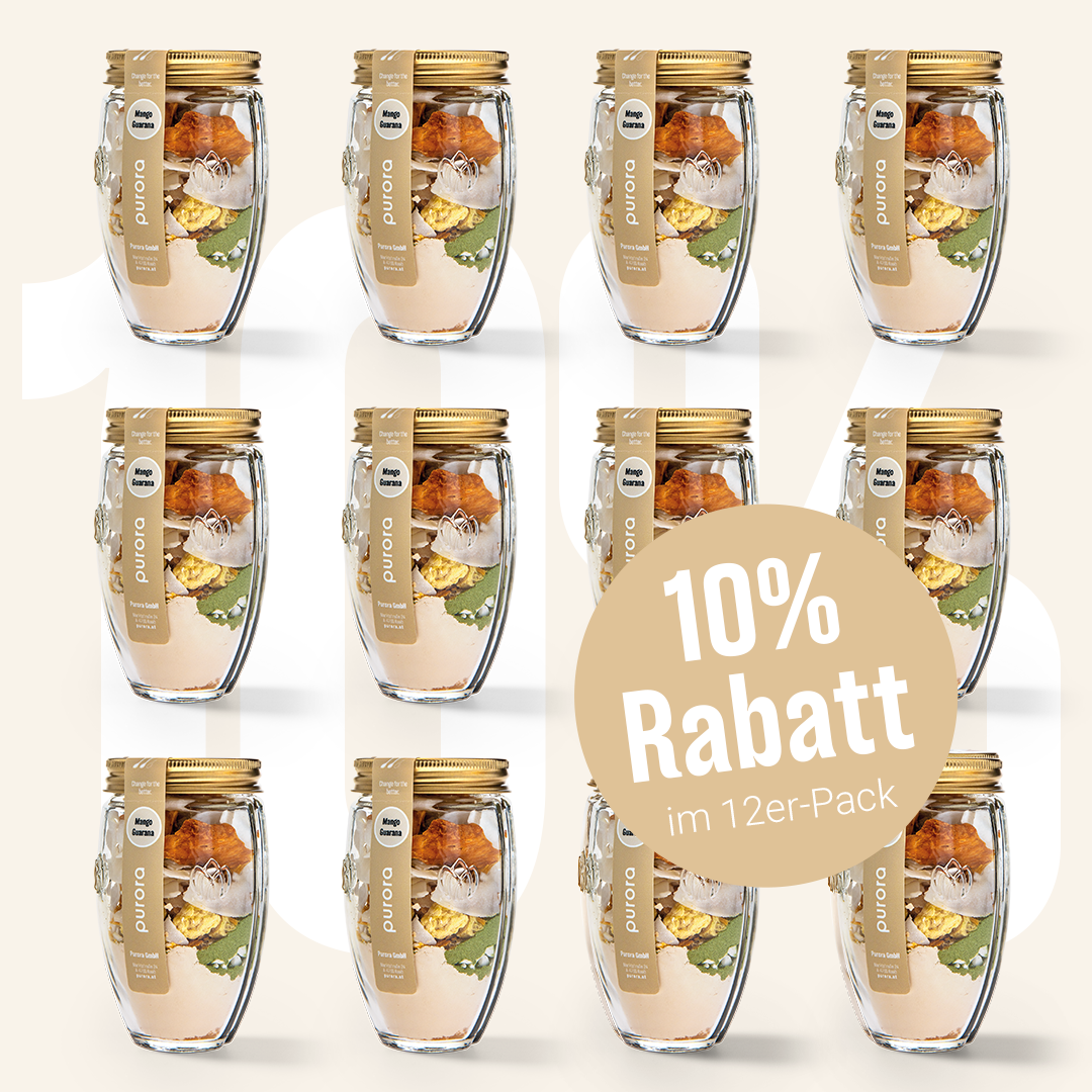 PROTEIN SHAKE PLUS - Mango, Guarana, Weizengras