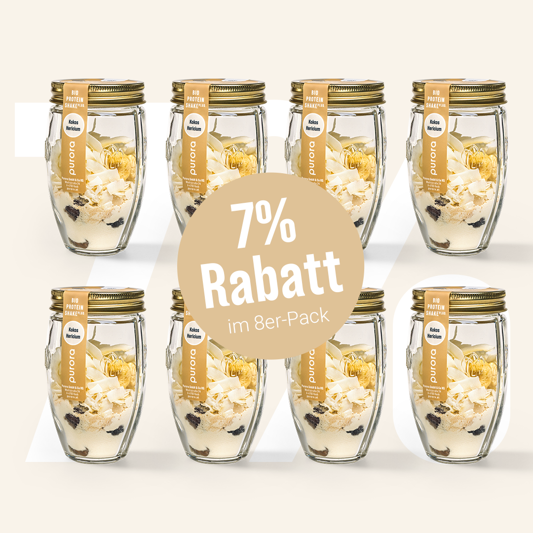 PROTEIN SHAKE PLUS - Kokos, Cashew, Hericium