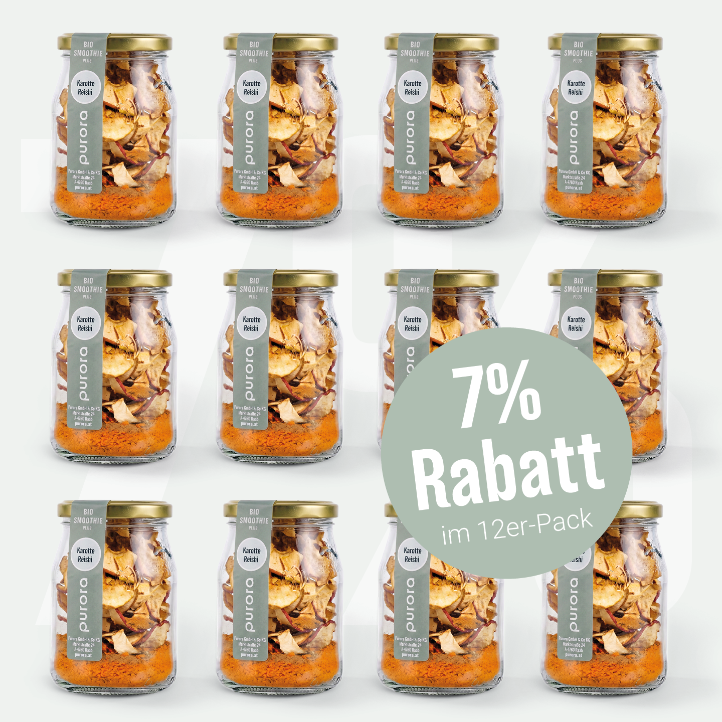 DTX SMOOTHIE PLUS - Karotte, Kurkuma, Reishi