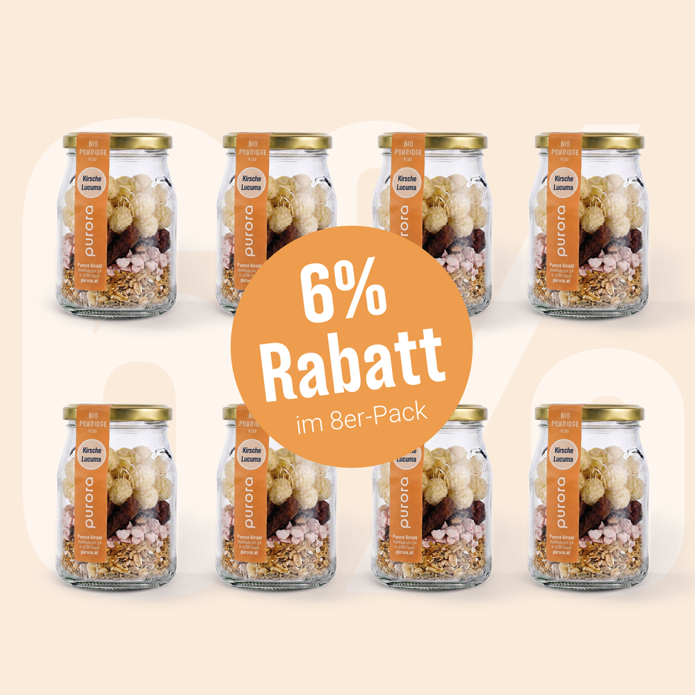  PORRIDGE PLUS - Kirsche, Cashew, Lucuma