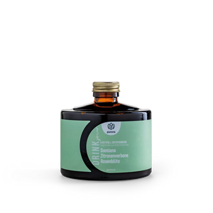 Bio Sirup - Damiana, Zitronenverbene, Rosenblüte