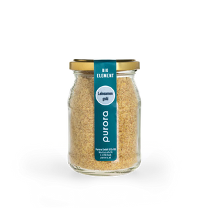 Keimlinge - Leinsamen gold gerieben und gekeimt