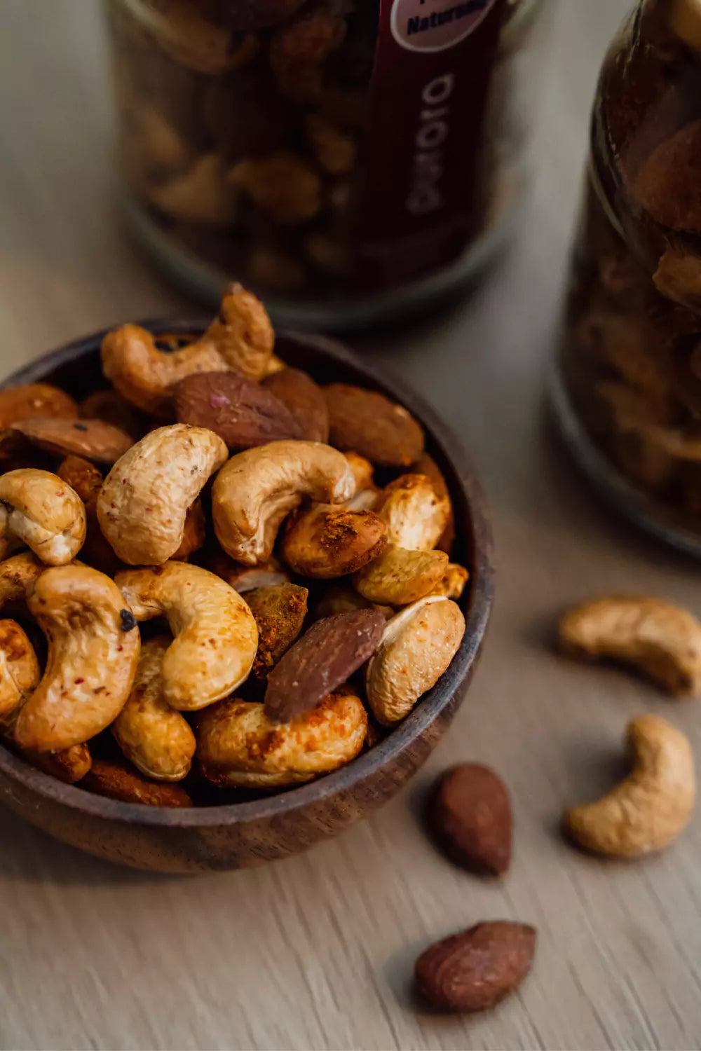 Spuntino alle noci | Coriandolo e semi di lino germogliati