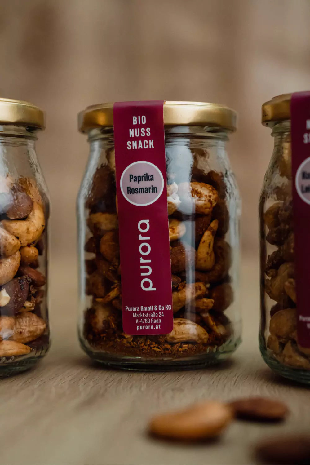 NUSS SNACK - Paprika geräuchert & Rosmarin