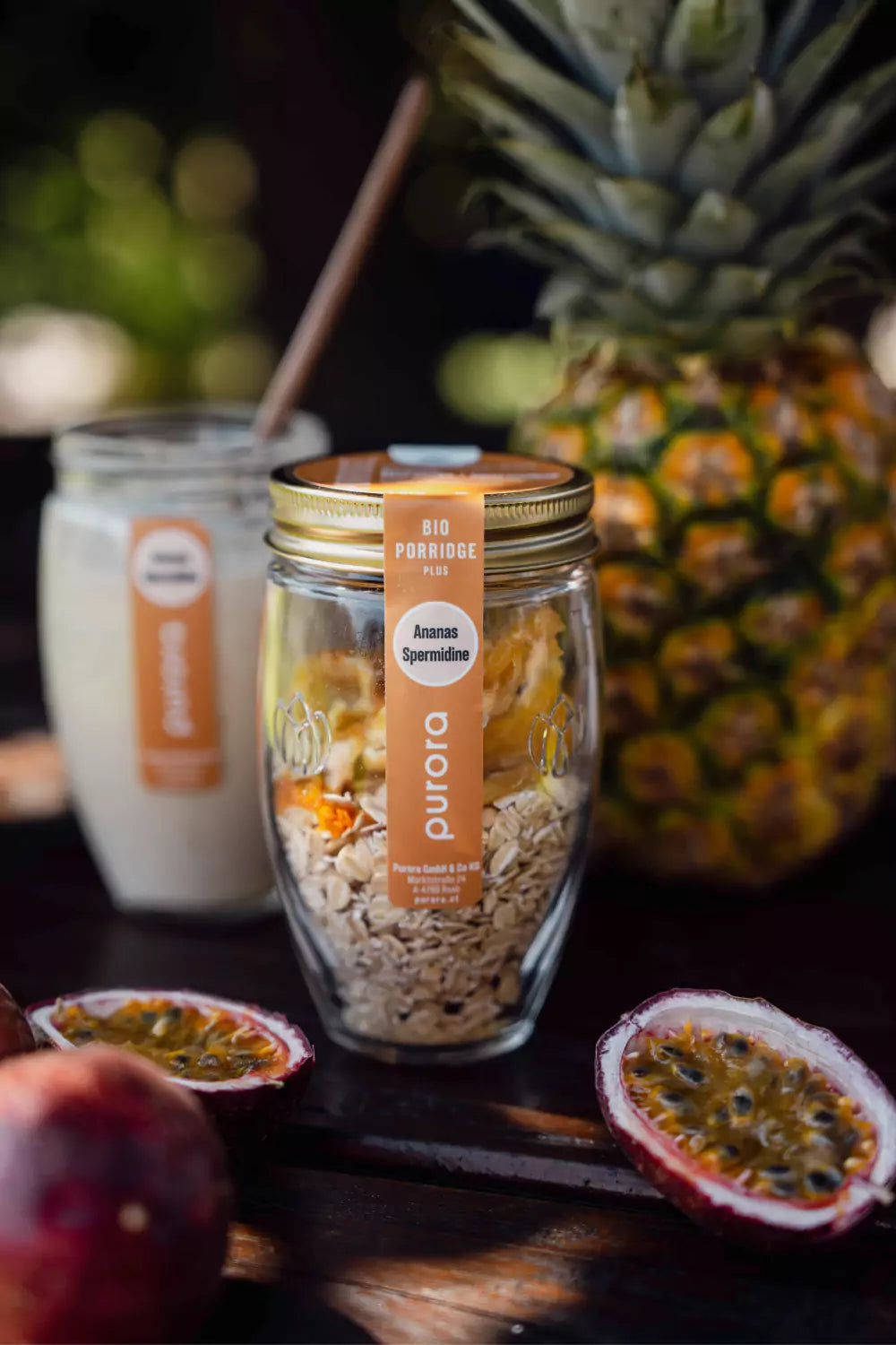 PORRIDGE PLUS | Pineapple, passion fruit, spermidine