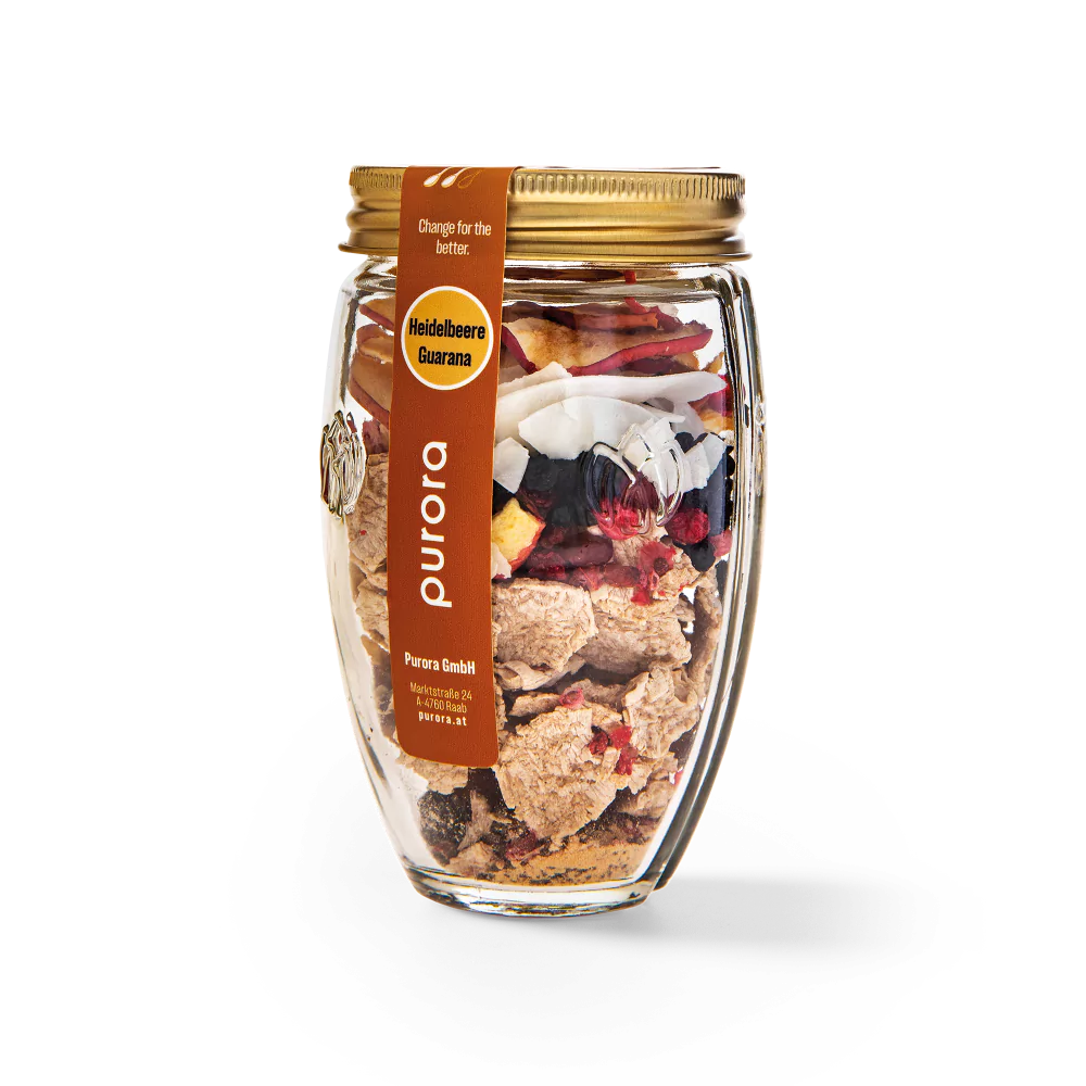 AKTION | PORRIDGE PLUS - Wildheidelbeere, Apfel, Guarana