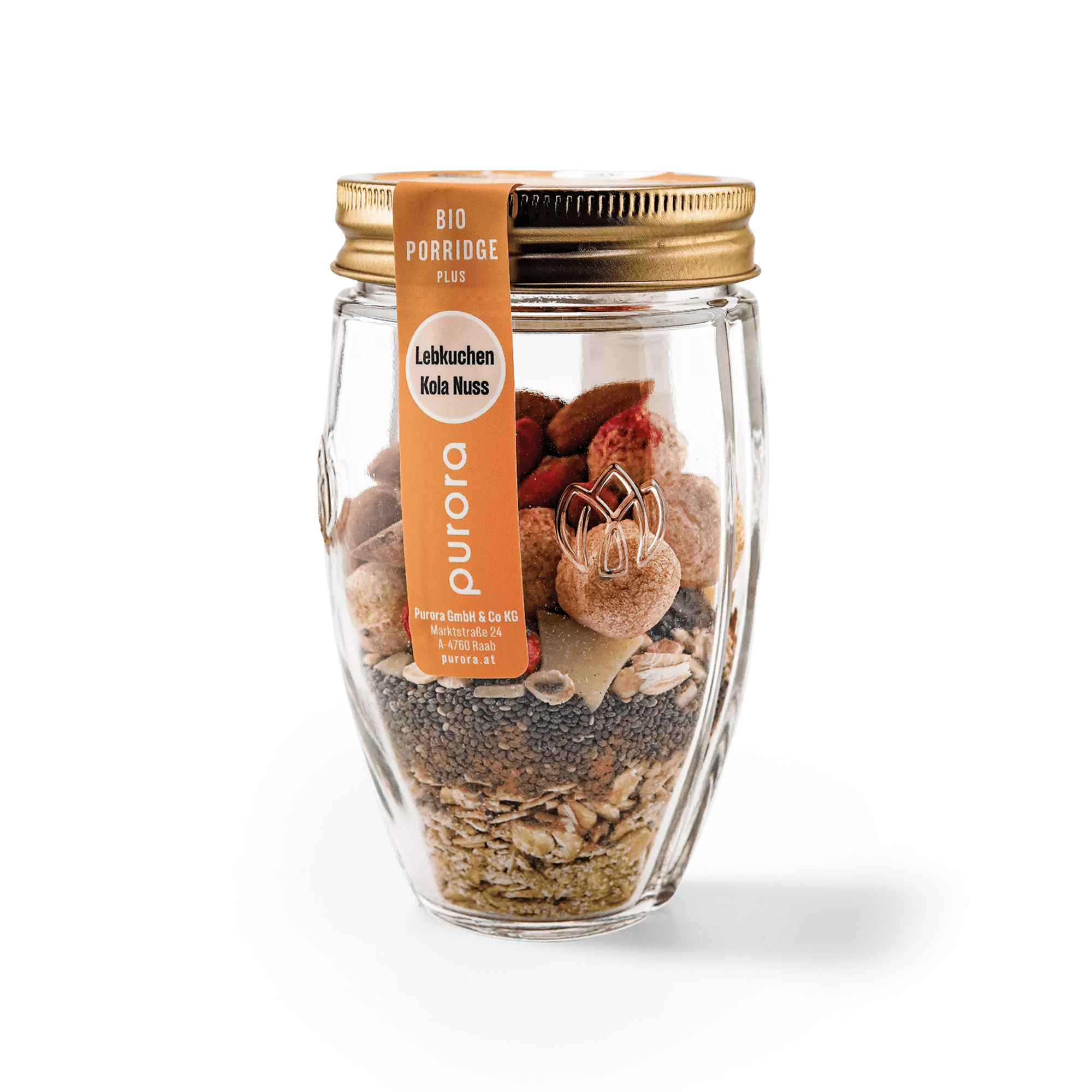 AKTION | PORRIDGE PLUS - Lebkuchen, gebrannte Mandeln, Kolanuss