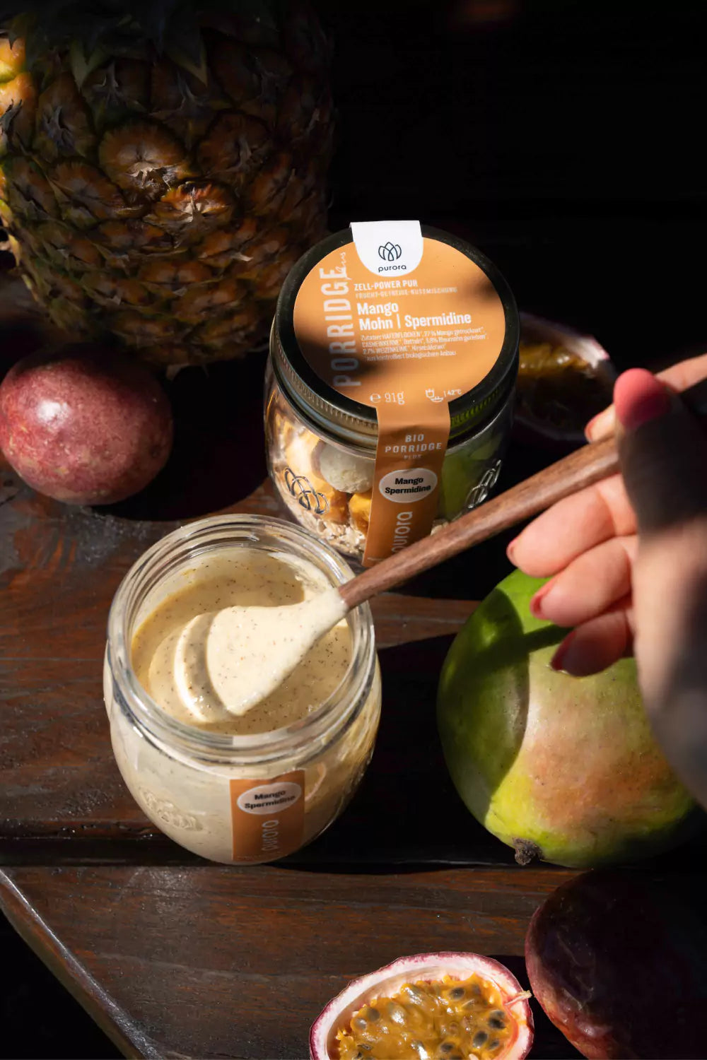 PORRIDGE PLUS - Mango, Mohn, Spermidine