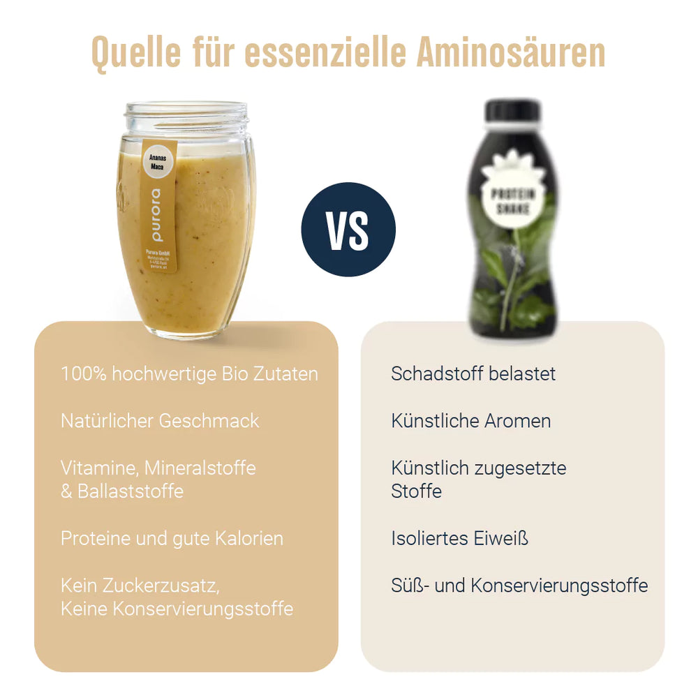  PROTEIN SHAKE PLUS - Kirsche, Chia, Guarana