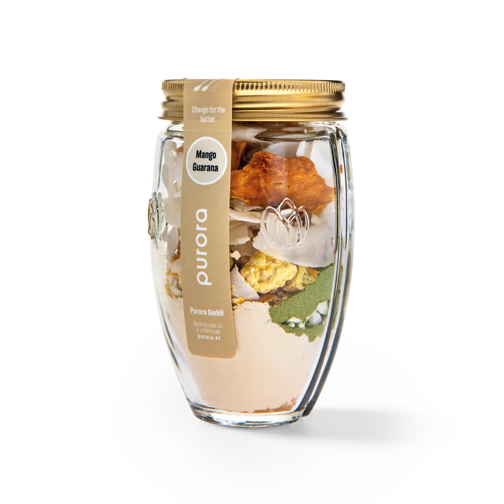 PROTEIN SHAKE PLUS - Mango, Guarana, Weizengras