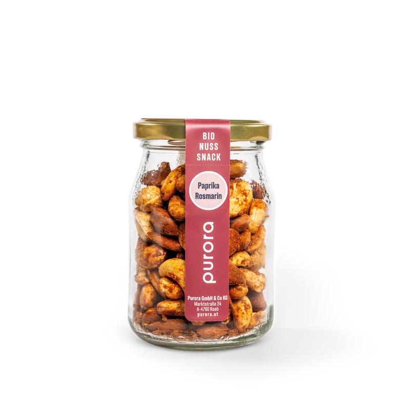 NUSS SNACK - Paprika geräuchert & Rosmarin