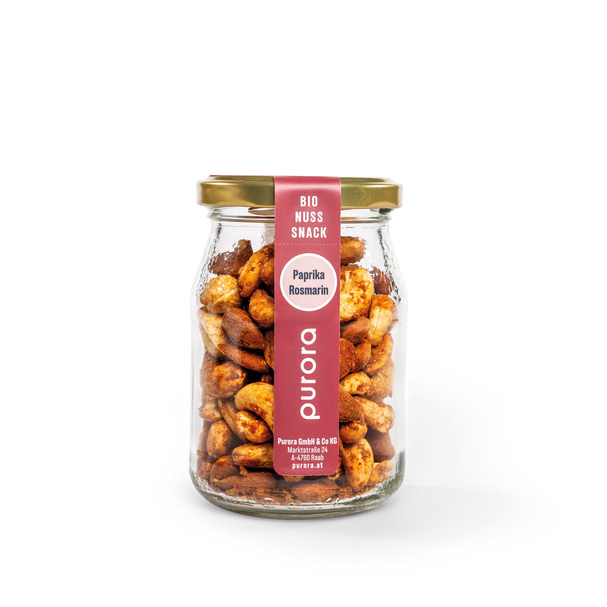 NUSS SNACK - Paprika geräuchert & Rosmarin