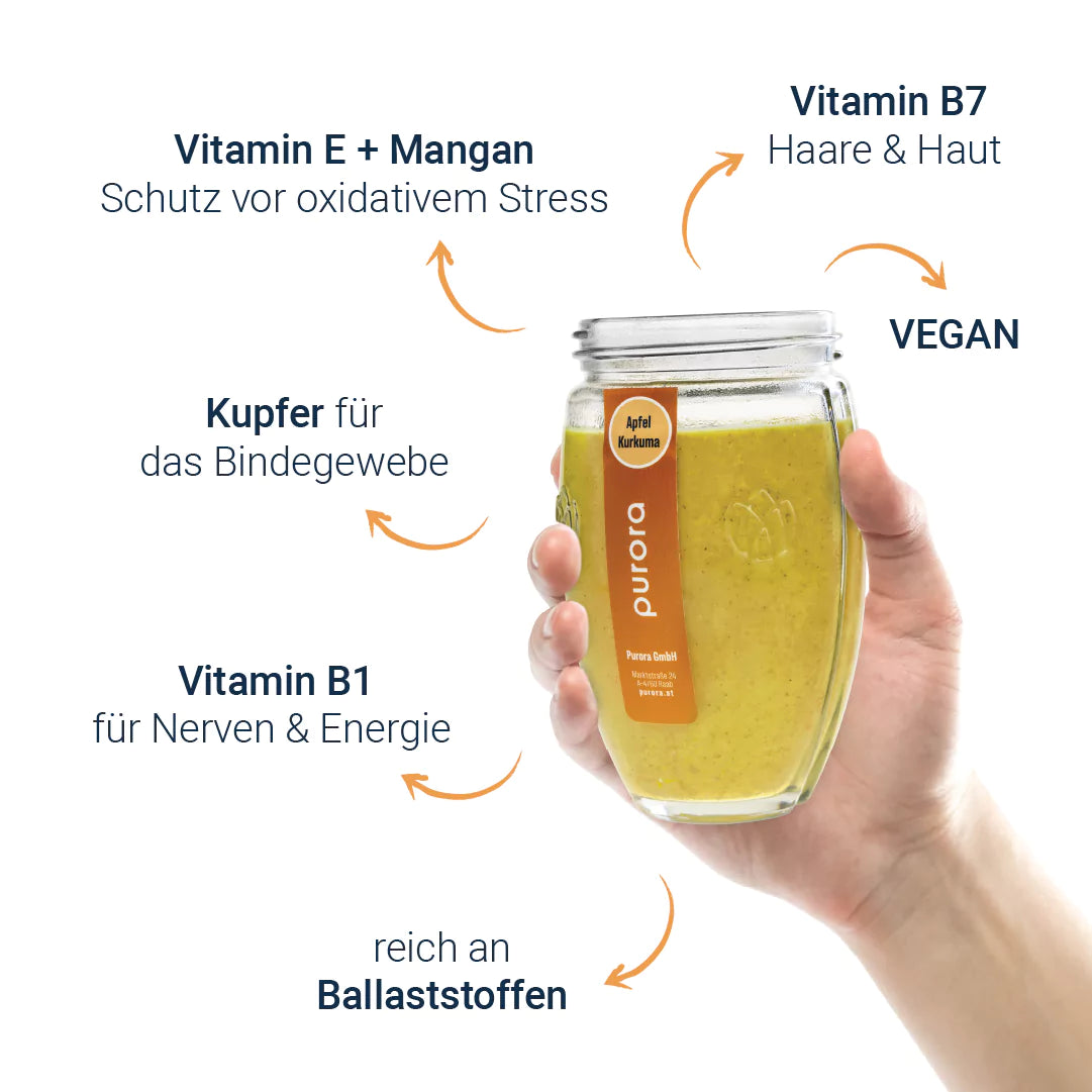 PORRIDGE PLUS - Apfel, Kurkuma, Zimt