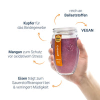 PORRIDGE PLUS - Wildheidelbeere, Apfel, Guarana