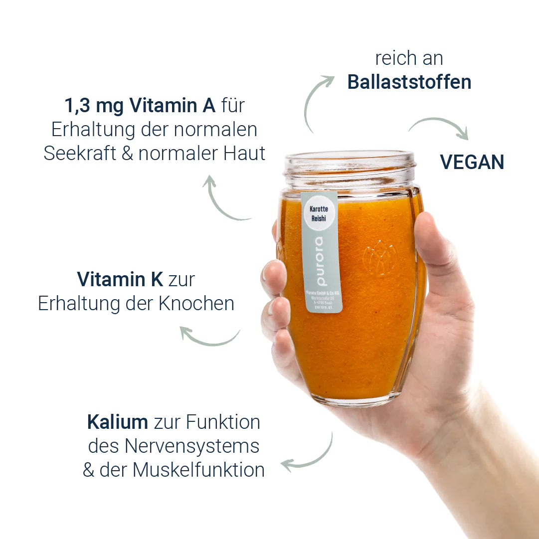 SMOOTHIE PLUS - Karotte, Kurkuma, Reishi