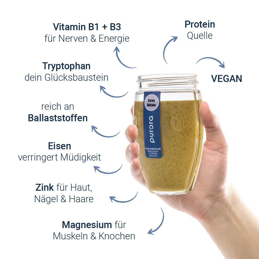SOUP PLUS - Kürbiskern, Orange, Shiitake