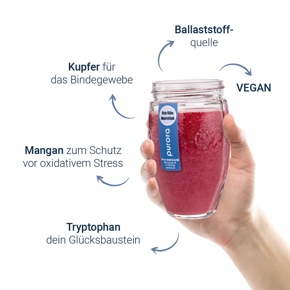  SOUP PLUS - Rote Rübe, Apfel, Meerrettich