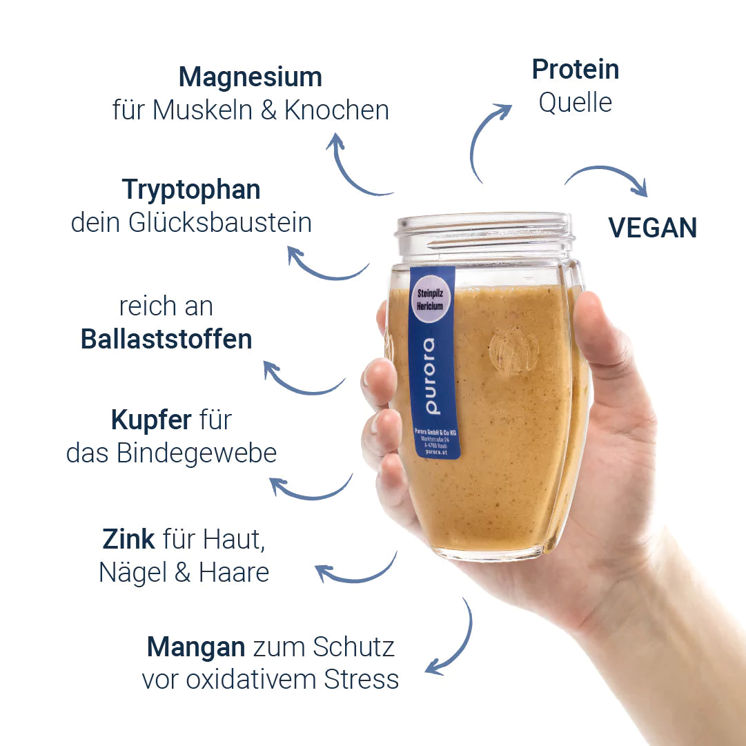 SOUP PLUS - Steinpilz, Shiitake, Hericium