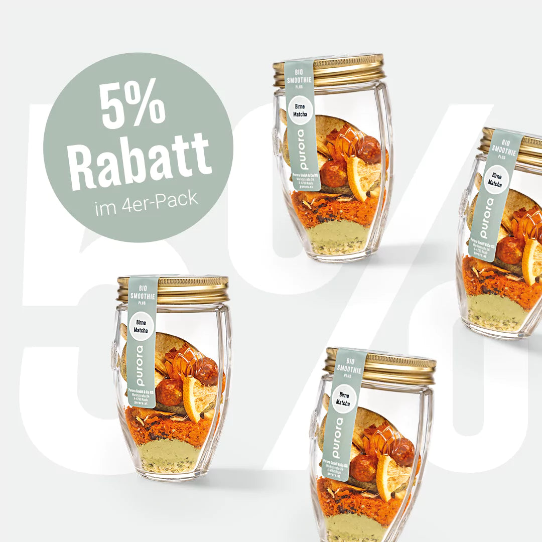 SMOOTHIE PLUS - Birne, Mango, Matcha