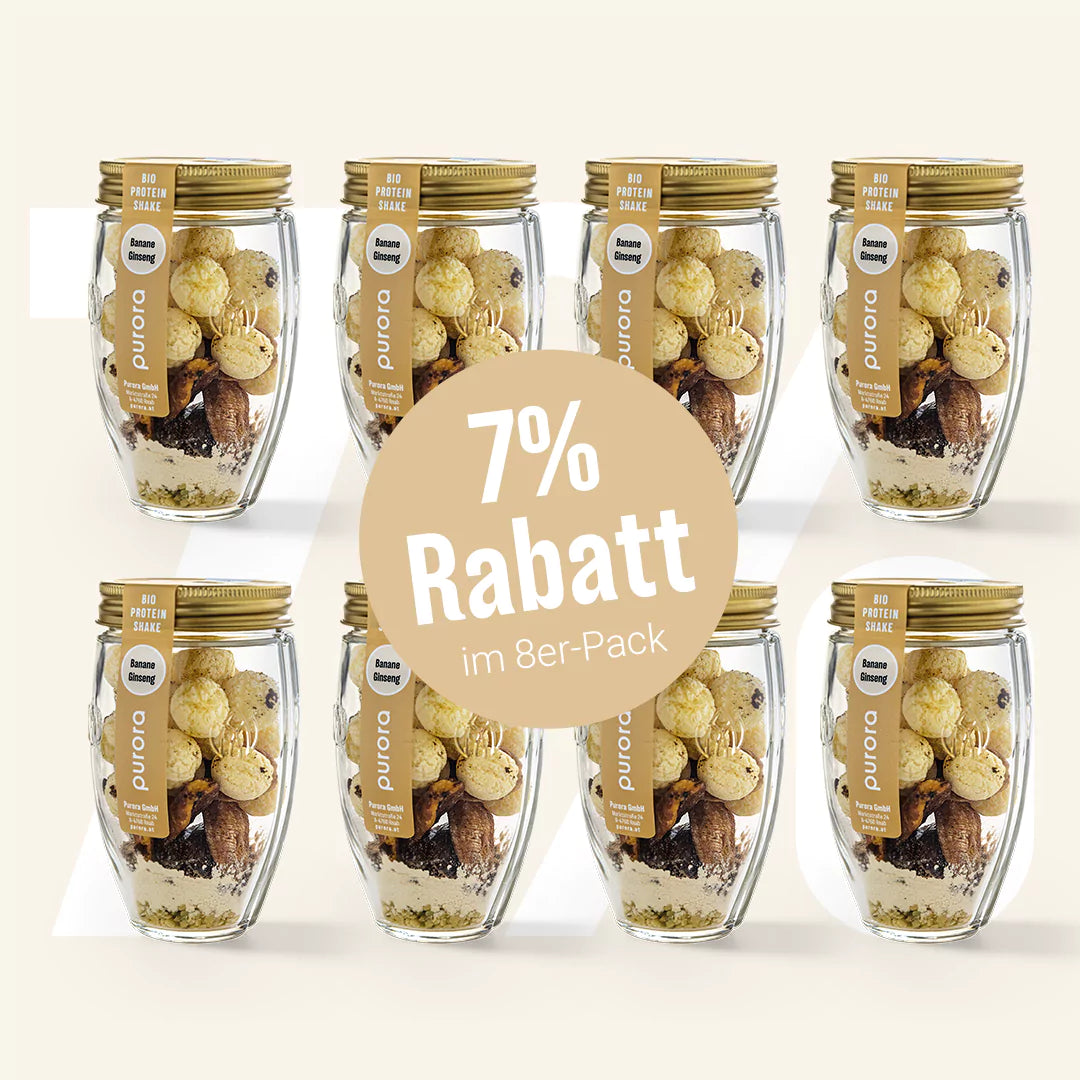 PROTEIN SHAKE PLUS - Banane, Vanille, Ginseng
