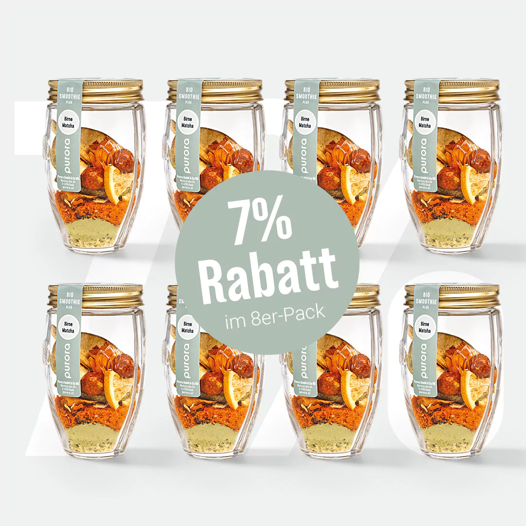 SMOOTHIE PLUS - Birne, Mango, Matcha