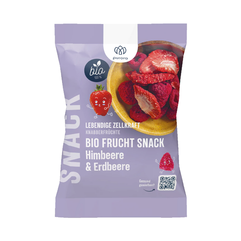 SNACKPACK Frucht - Himbeere & Erdbeere