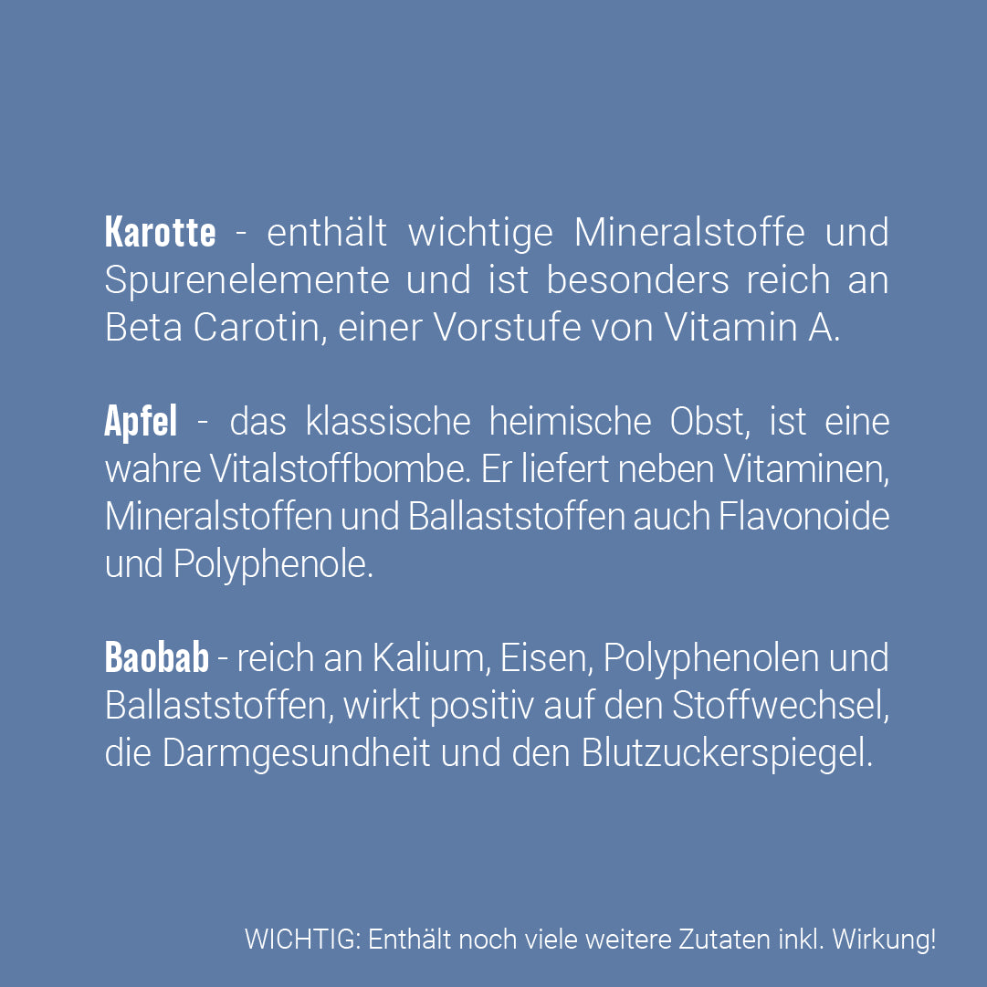 SOUP PLUS - Karotte, Apfel, Baobab